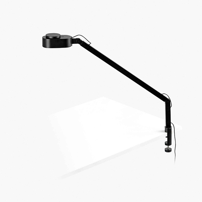 Настольная лампа Faro 57316 INVITING Black clip lamp, 6 Вт, 410 лм, 2700 – 4800K