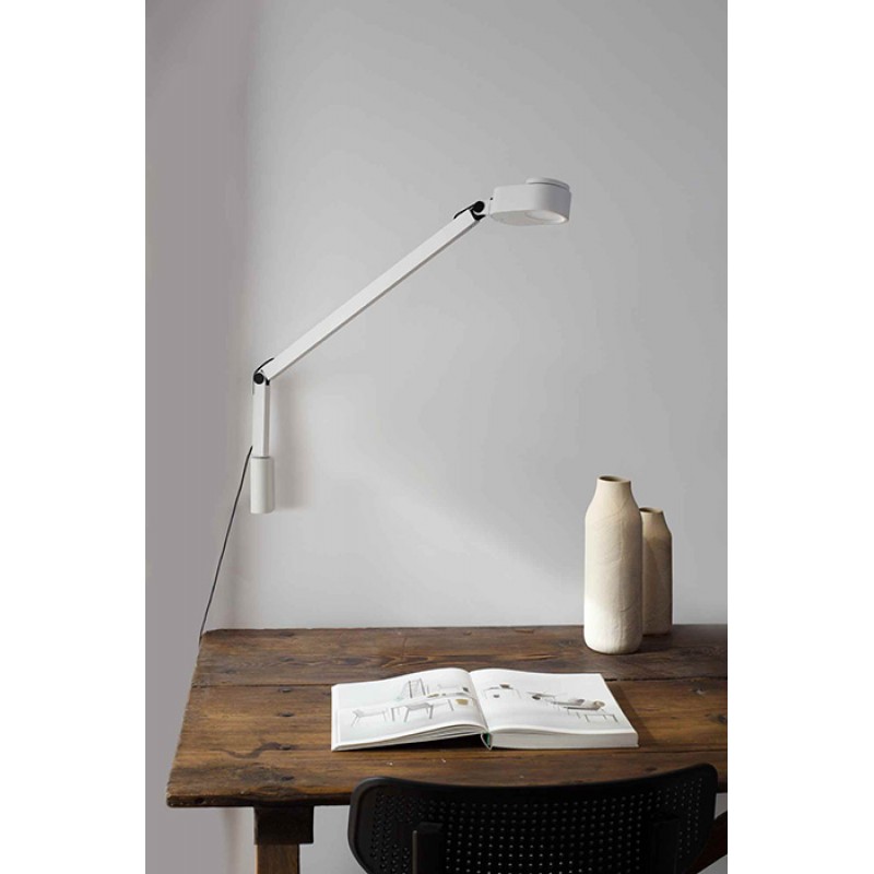 Бра - Faro 57318 INVITING White wall lamp arm, 6 Вт, 410 лм, 2700 - 4800K