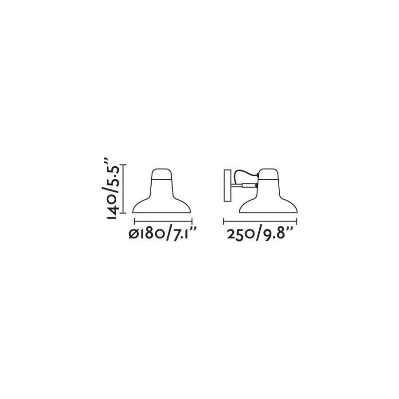 Бра - Faro 57402 SNAP White wall lamp