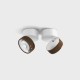 Точечный светильник LTX 02.7526.7.940.WH + SOL M RING GRAIN COPPER Sol Surf Mini, 7 Вт, 624 лм, 4000K