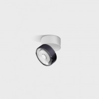 Точковий світильник LTX 02.7526.7.930.WH + SOL M RING GRAIN DIAMOND BLACK Sol Surf Mini