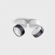 Точечный светильник LTX 02.7526.7.930.WH + SOL M RING GRAIN DIAMOND BLACK Sol Surf Mini