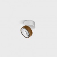 Точечный светильник LTX 02.7526.7.940.WH+SOL M RING GRAIN COFFEE Sol Surf Mini, 7 Вт, 624 лм, 4000K