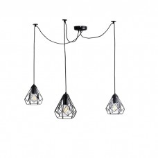 Люстра Atmolight 2095111 Bevel Spider-3 Black