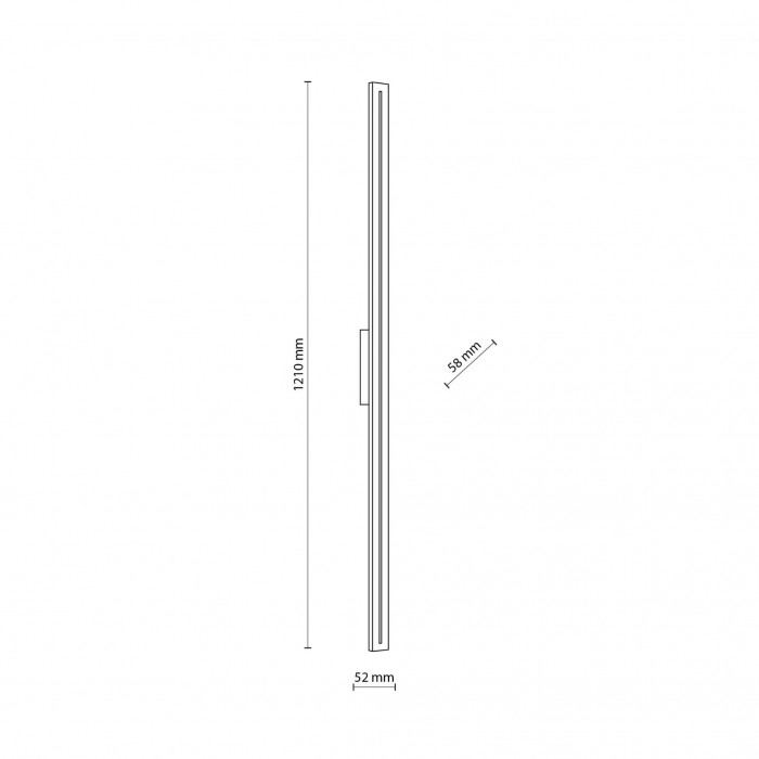 Настенный светильник TK Lighting 18176, 30 Вт, 1817 лм, 3000К