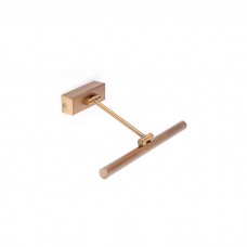 Подсветка для картин Faro 61083 MAGRITTE 300 Old gold wall light 6W, 6 Вт, 380 лм, 3000K