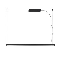 Підвісний світильник Faro 61103 VICO 1150 Black pendant lamp with surface canopy, 30 Вт, 2800 лм, 2700K