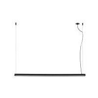 Подвесной светильник Faro 61104 VICO 1150 Black pendant lamp with recessed canopy, 30 Вт, 2800 лм, 2700K