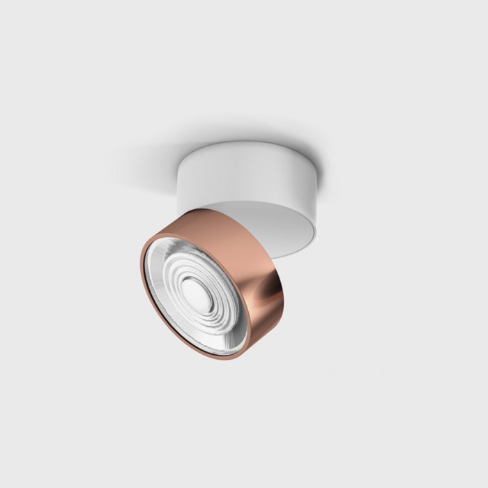 Точковий світильник LTX 02.9533.14.930.WH + SOL RING COPPER Sol Surf