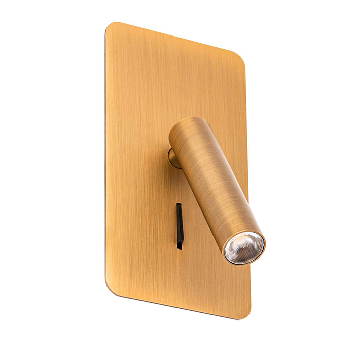 Спот - Faro 62111 SUAU Bronze recessed lamp, 3 Вт, 140 лм, 3000K