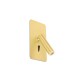 Спот Faro 62114 SUAU Satin gold recessed lamp, 3 Вт, 140 лм, 3000K