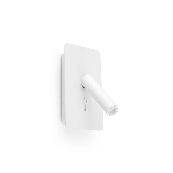 Спот - Faro 62117 SUAU USB White wall lamp, 3 Вт, 140 лм, 3000K