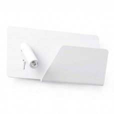 Спот Faro 62122 SUAU USB White wall lamp with right reader, 3 Вт, 140 лм, 3000K