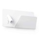 Спот Faro 62122 SUAU USB White wall lamp with right reader, 3 Вт, 140 лм, 3000K
