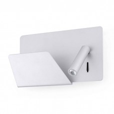 Спот Faro 62125 SUAU USB Grey wall lamp with left reader, 3 Вт, 140 лм, 3000K