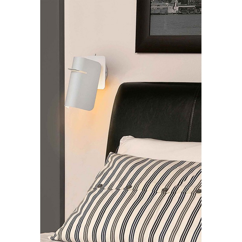 Бра - Faro 62130 SMILE White wall lamp