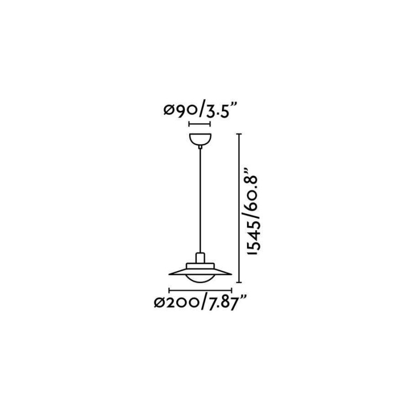 Подвесной светильник Faro 62139 SIDE 200 Black/copper pendant lamp G9