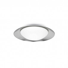 Потолочный светильник Faro 62141 SIDE 390 White/nickel ceiling lamp 15W, 15 Вт, 1200 лм, 3000K