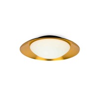 Потолочный светильник Faro 62143 SIDE 390 Black/copper ceiling lamp 15W, 15 Вт, 1200 лм, 3000K