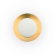 Потолочный светильник Faro 62146 SIDE 450 Black and gold ceiling lamp 20W, 20 Вт, 1700 лм, 3000K