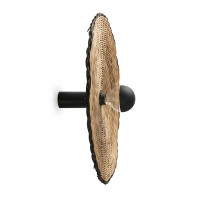 Бра Faro 62174-69 Costas 600 H140 Black/rattan wall/ceiling lamp