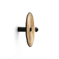 Бра Faro 62174-78 COSTAS 400 H140 Black/rattan wall/ceiling lamp