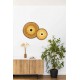 Бра - Faro 62174-78 COSTAS 400 H140 Black/rattan wall/ceiling lamp