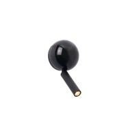 Спот - Faro 62351 Press Black wall lamp reader, 3 Вт, 180 лм, 3000K