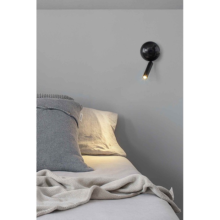 Спот - Faro 62351 Press Black wall lamp reader, 3 Вт, 180 лм, 3000K Спот - Faro 62351 Press Black wall lamp reader, 3 Вт, 180 лм, 3000K