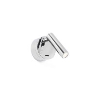 Спот - Faro 62710 Boc Chrome wall lamp reader, 3 Вт, 130 лм, 3000K