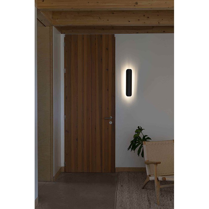 Настенный светильник Faro 62725 Novo 500 Black LED Wall Lamp 12W 2700K, 12 Вт, 610 лм, 2700K
