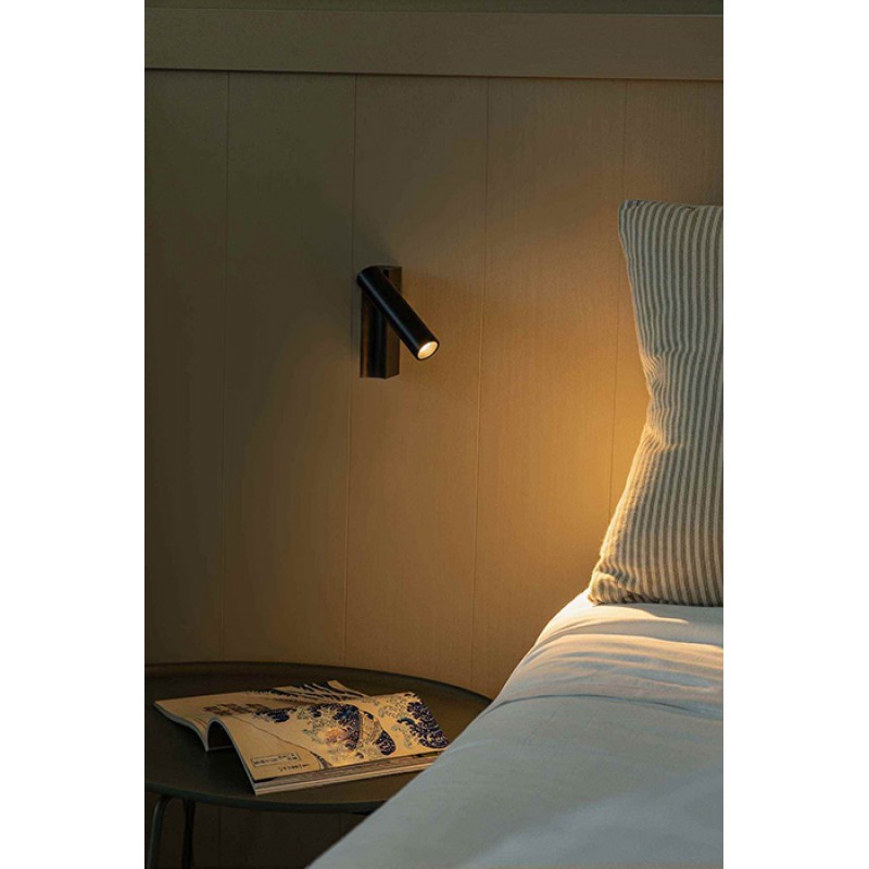 Спот Faro 62751 Cronos Black Reader LED 4W 2700K CRI90, 4 Вт, 394 лм, 2700K