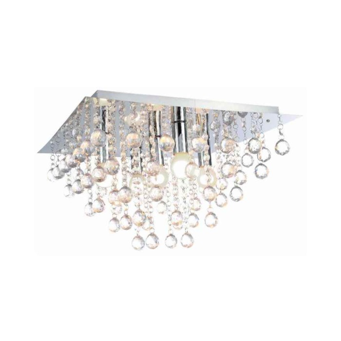 Люстра - Reality 627805-06 Lancaster crystal E14 5x40W IP20 Хром