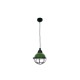 Подвесной светильник Faro 62803 CLAIRE Green pendant lamp