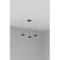 Люстра Faro 62804-3L LANG 3L Black pendant lamp