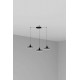 Люстра - Faro 62804-3L LANG 3L Black pendant lamp