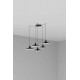 Люстра - Faro 62804-5L LANG 5L Black pendant lamp