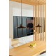 Подвесной светильник Faro 62804 LANG Black pendant lamp