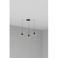 Люстра - Faro 62805-3L LANG 3L Green pendant lamp