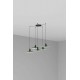 Люстра - Faro 62805-5L LANG 5L Green pendant lamp