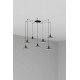 Люстра - Faro 62805-7L LANG 7L Green pendant lamp