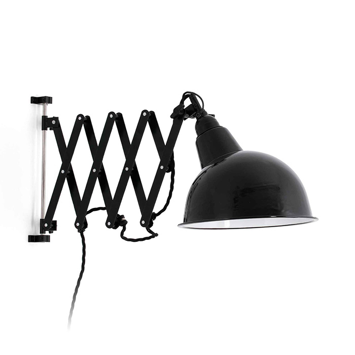 Бра - Faro 62807 RAS Black wall lamp