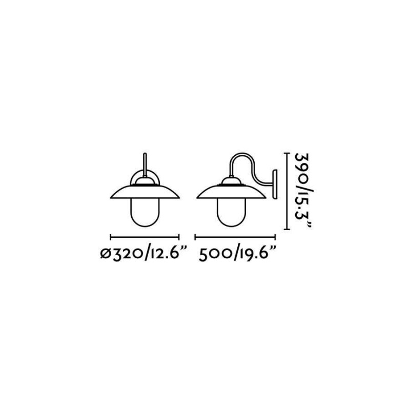 Бра - Faro 62810 HUDSON Black wall lamp