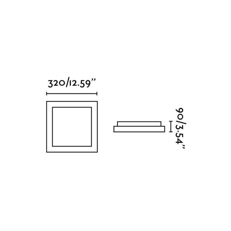 Потолочный светильник Faro 62969 TOLA 320 White ceiling lamp
