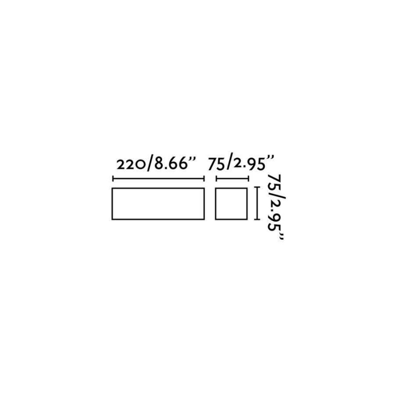 Настенный светильник Faro 63174 CHERAS 3 White wall lamp