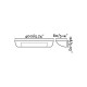 Настенный светильник Faro 63175 CHERAS 4 White wall lamp