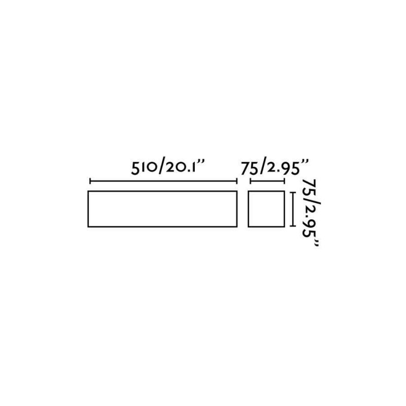 Настенный светильник Faro 63184 TERA White wall lamp, 6 Вт, 530 лм, 2700K