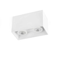 Точечный светильник Faro 63272 TECTO 2L White ceiling lamp GU10
