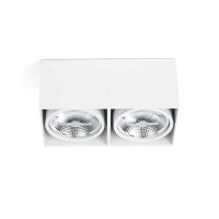 Точечный светильник Faro 63276 TECTO 2L AR111 White ceiling lamp