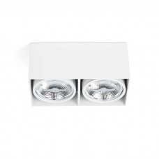 Точечный светильник Faro 63276 TECTO 2L AR111 White ceiling lamp